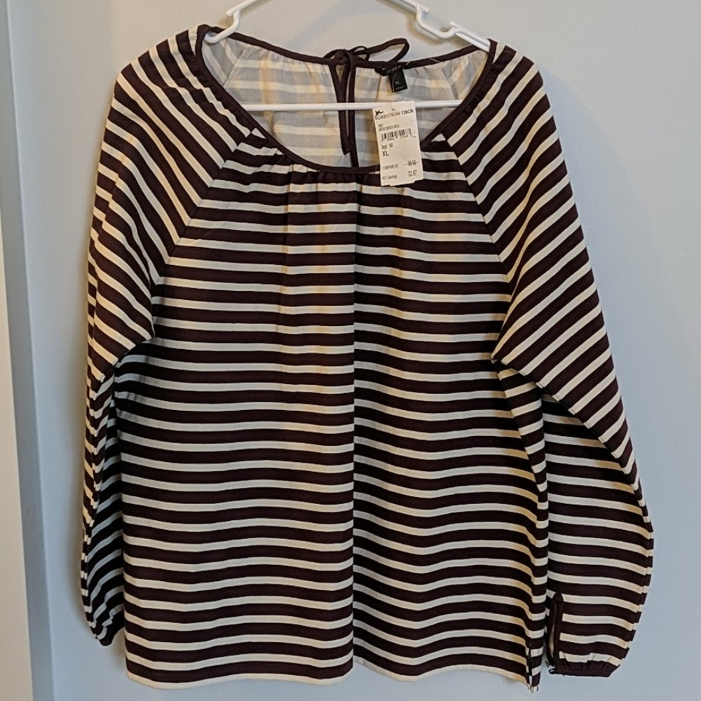 😍😍😍 J crew top 100% cotton XL NWT